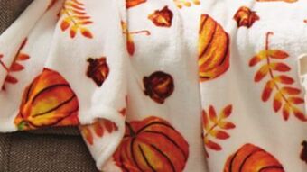 Giant Tiger Fleece throw offer