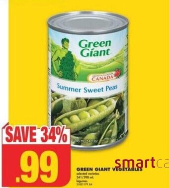 No Frills GREEN GIANT VEGETABLES offer