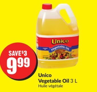 Chalo FreshCo Unico vegetable oil 3 l offer
