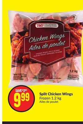 Chalo FreshCo Split chicken wings frozen 1.2 kg offer