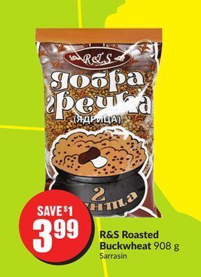 Chalo FreshCo R & s roasted buckwheat 908 g offer