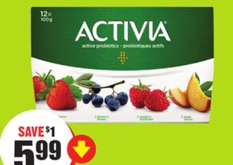Chalo FreshCo Danone activia yogurt 12 pk offer