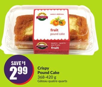 Chalo FreshCo Crispy pound cake 368-420 g offer