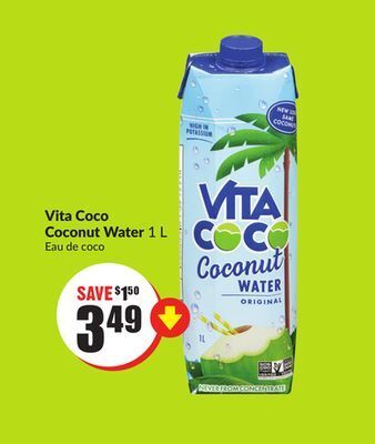 Chalo FreshCo Vita coco coconut water 1 l offer