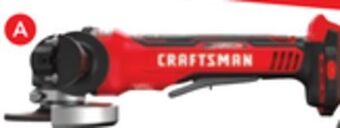 RONA Craftsman 4-1/2 angle grinder offer