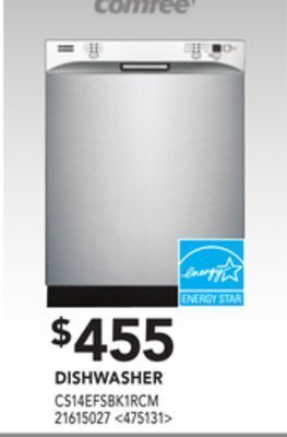 RONA Comfee dishwasher offer