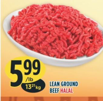 Marché Adonis Lean ground beef halal offer
