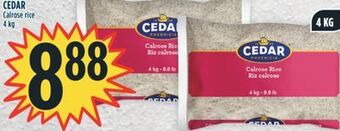 Marché Adonis Cedar calrose rice offer
