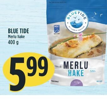 Marché Adonis Blue tide merlu hake offer