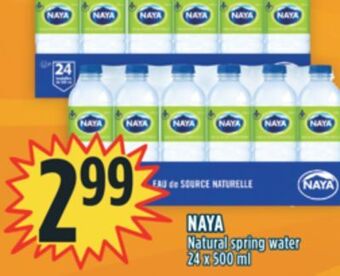 Marché Adonis Naya natural spring water offer