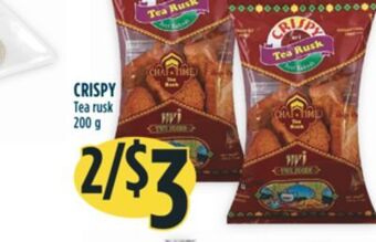 Marché Adonis Crispy tea rusk offer