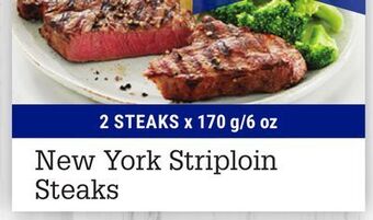 M & M Food Market New york striploin steaks offer