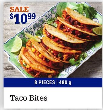 M & M Food Market Taco bites offer