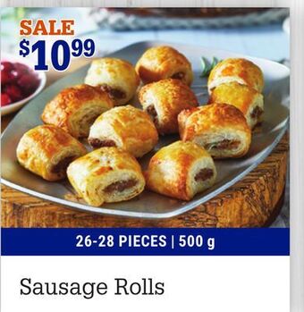 M & M Food Market Sausage rolls offer