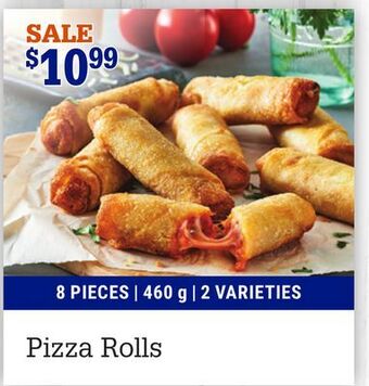 M & M Food Market Pizza rolls offer