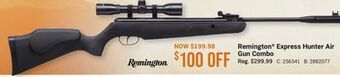 Bass Pro Remington express hunter air gun combo offer