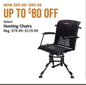 Bass Pro Select hunting chairs offer