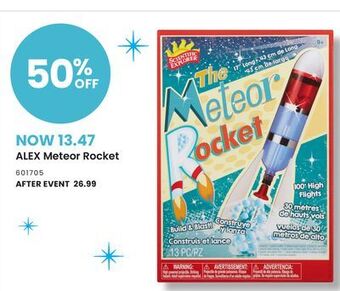 Toys R us Alex meteor rocket offer