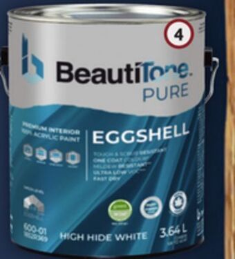 Home Hardware Premium interior latex eggshell paint & primer offer