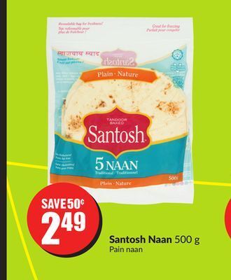 Chalo FreshCo Santosh naan 500 g offer