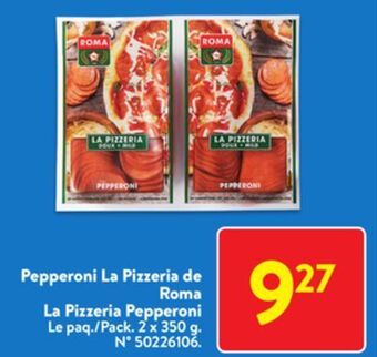 Walmart Roma la pizzeria pepperoni offer