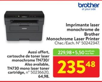 Walmart Brother monochrome laser printer offer