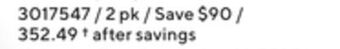 Staples Google nest cam indoor/outdoor battery camera - 2 pack offer