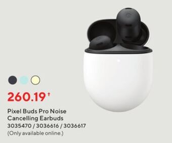 Staples Google pixel buds pro - charcoal offer