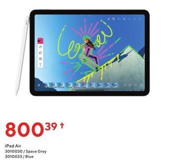 Staples Apple ipad air offer