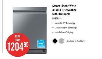 The Brick Samsung built-in dishwasher with aquablast technology - dw80r9950us/ac offer