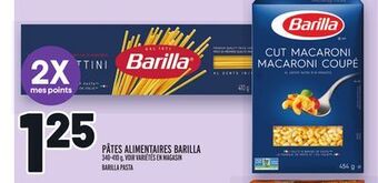 Metro Pâtes alimentaires barilla | barilla pasta offer