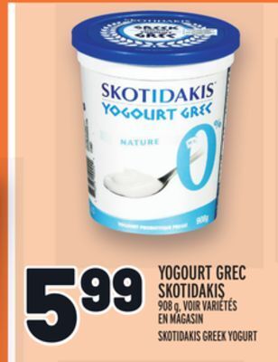 Metro Yogourt grec skotidakis | skotidakis greek yogurt offer