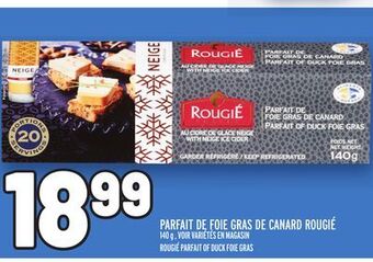Metro Parfait de foie gras de canard rougié | rougié parfait of duck foie gras offer