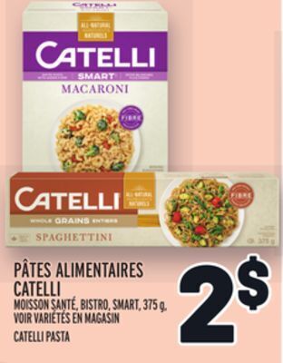 Metro Pâtes alimentaires catelli | catelli pasta offer