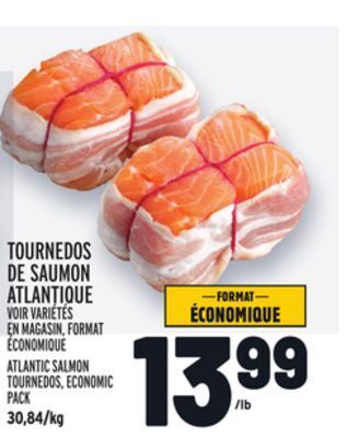 Metro Tournedos de saumon atlantique | atlantic salmon tournedos offer