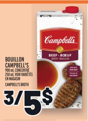 Metro Bouillon campbell's | campbell's broth offer