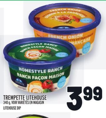 Metro Trempette litehouse | litehouse dip offer