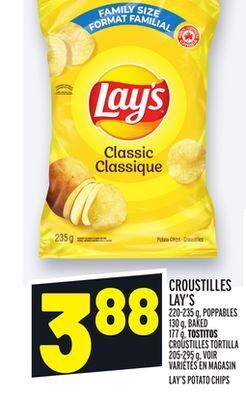 Metro Croustilles lay's | lay's potato chips offer