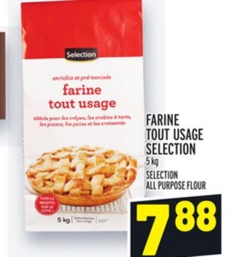 Metro Farine tout usage selection | selection all purpose flour offer