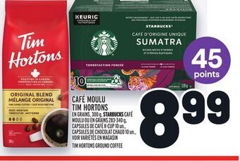 Metro Café moulu tim hortons | tim hortons ground coffee offer