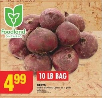 No Frills BEETS offer