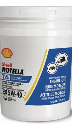 Canadian Tire Rotella t6 synthetic diesel motor oil offer
