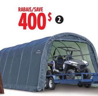 Canadian Tire Shelterlogic garage-in-a-box peak shelter, 12 x 20 x 8´ h offer