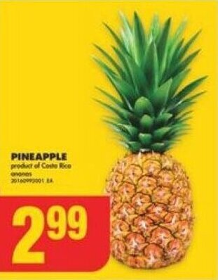 No Frills PINEAPPLE offer