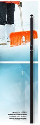 Patrick Morin Winter support pole for sun shelter offer