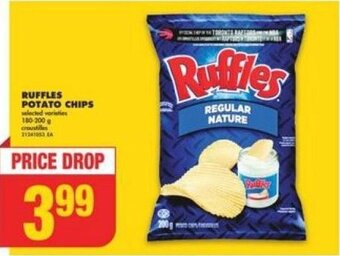 No Frills RUFFLES POTATO CHIPS 180 - 200 g offer