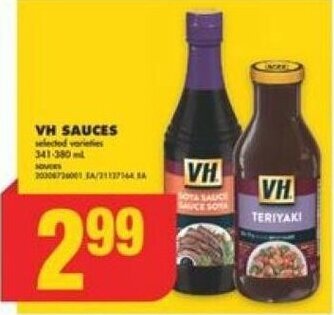 No Frills VH SAUCES offer