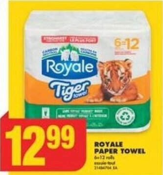 No Frills ROYALE PAPER TOWEL offer