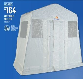 Canac Vestibule shelter 4 ft. x 8 ft offer