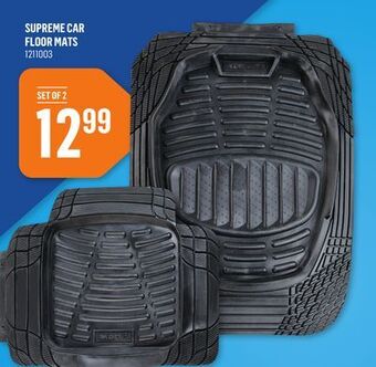 Canac Supreme car floor mats offer
